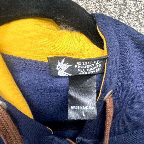 Designed By Jinx Hoodie Mens Large Blue Witcher Grandmaster Sweatshirt Full Zip - Picture 16 of 16